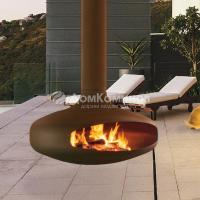 Камин Focus Domofocus Outdoor, ржавая сталь
