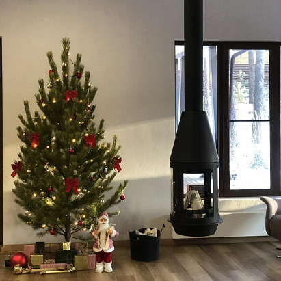 Камин Traforart Arlet Высокое стекло