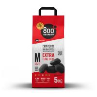 Угольные брикеты 800 DEGREES EXTRA LONG HEAT, 5 КГ