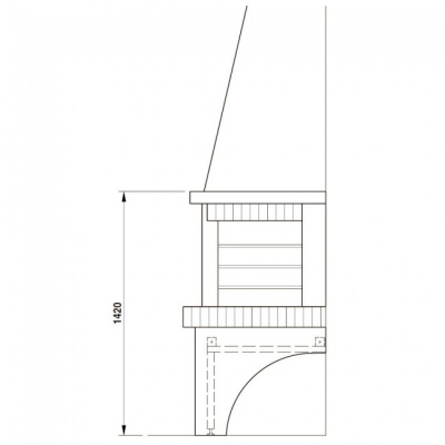 Каминная облицовка Palazzetti Ancona