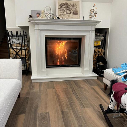 Мраморный портал Astov K329 с топкой ПС 9074