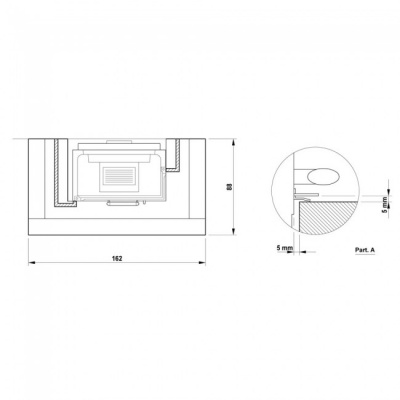 Каминная облицовка Palazzetti Melbourne, пристенная Каминная облицовка Palazzetti Melbourne, пристенная