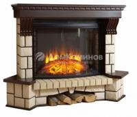 Каминокомлект Экстер угловой с очагом Панорамик 28 Каминокомлект Экстер угловой с очагом Панорамик 28