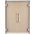 Двери стеклянные, двухстворчатые Grandis GS 13x20