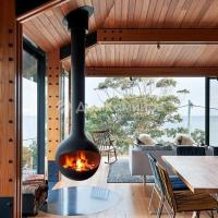 Камин Focus Bathyscafocus, чёрный