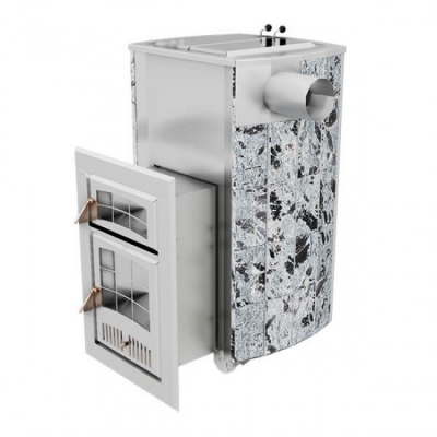 Печь для бани дровяная ИнжКомЦентр ВВД Чародейка М Русский пар серпентенит премиум Печь для бани дровяная ИнжКомЦентр ВВД Чародейка М Русский пар серпентенит премиум