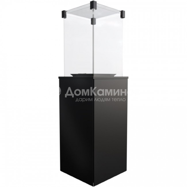 Газовый нагреватель Kratki PATIO G31 37MBAR S - сталь, с пультом ДУ