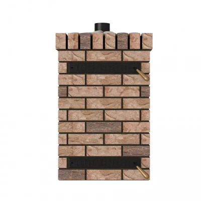 Дровяная банная печь Grill'D Retro Short (Камень 20 кг)