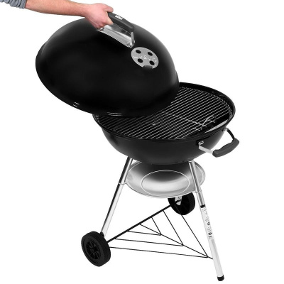 Гриль угольный Weber Compact Kettle, 57 см, черный