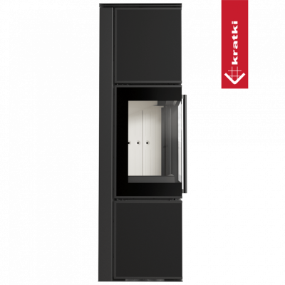 Печь Kratki PRO TORA/M 8 кВт Nero Assoluto