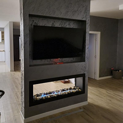 Сквозной биокамин. Индивидуальный проект