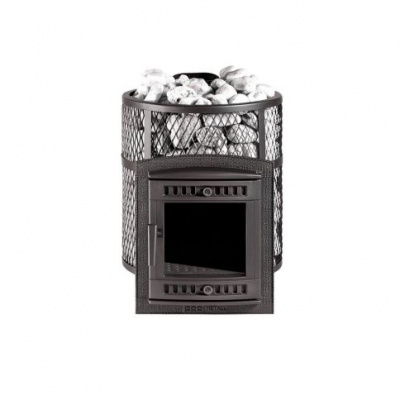 Банная печь Прометалл Атмосфера М сетка с коротким топливным каналом Банная печь Прометалл Атмосфера М сетка с коротким топливным каналом