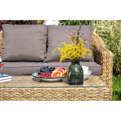 Комплект садовой мебели 4SIS Кон Панна (гиацинт) Цвет: соломенный Комплект садовой мебели 4SIS Кон Панна (гиацинт) Цвет: соломенный