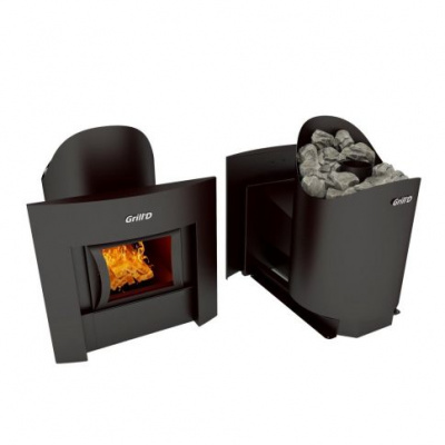 Банная печь Grill'D Aurora 160 window