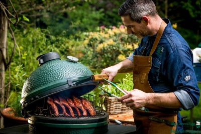 Керамический гриль Big Green Egg Large Керамический гриль Big Green Egg Large