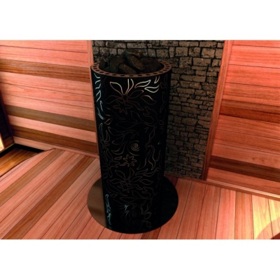 Электрическая печь SAWO Dragonfire DRF3-45NS-P-C (4,5 кВт, выносной пульт, нержавейка)