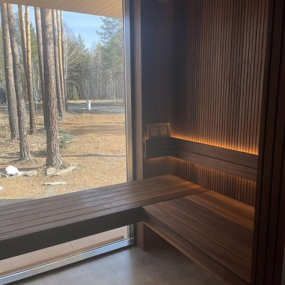 Баня в КП Заповедник. Парк Медвежата