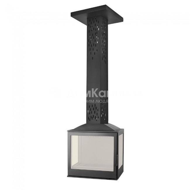 Камин Liseo Castiron LCI 5 SKY GFLR, два боковых стекла