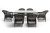Обеденная группа 4SIS Амароне на 6 персоны Цвет: графит