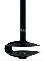 Островной камин Aves 25 Новара центральный со стеклом