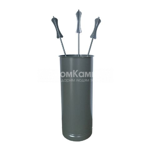 Каминный набор Вулкан VKN011-R7010, серый