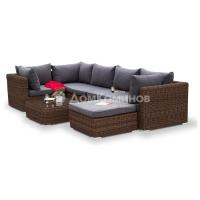 Комплект садовой мебели 4SIS Лунго Цвет: коричневый