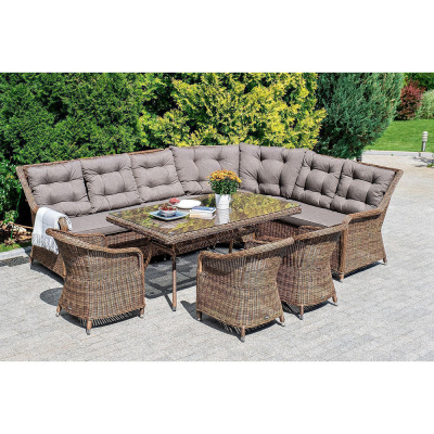 Обеденная группа 4SIS Базелла Цвет: коричневый Обеденная группа 4SIS Базелла Цвет: коричневый