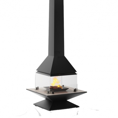 Центральный камин Fireline Island