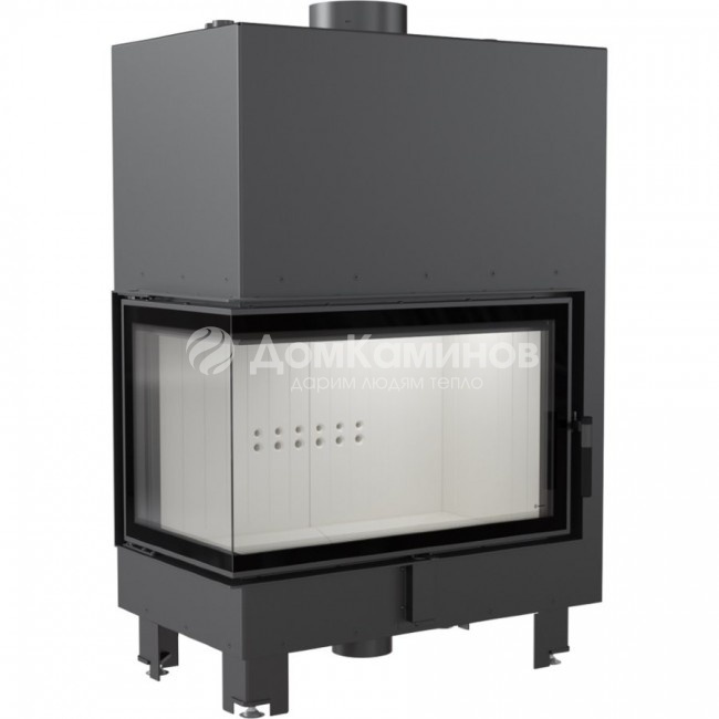 Каминная топка Kratki с водяным контуром MBO PW 15 L BS W