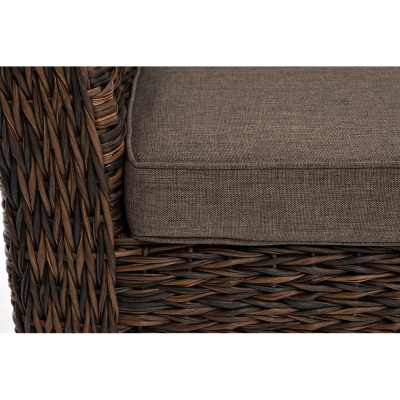 Диван 4SIS Капучино трехместный (гиацинт) Цвет: коричневый