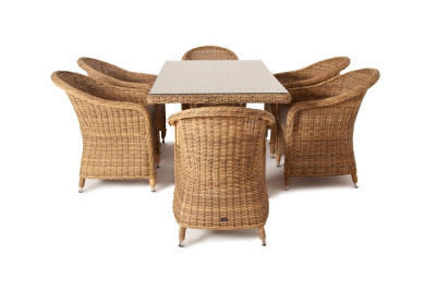 Обеденная группа 4SIS Эспрессо Цвет: соломенный