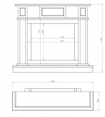 Мраморный портал Rowan
