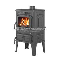 Печь-камин Везувий LV-12 S "Антрацит" диаметр дымохода: 120 мм