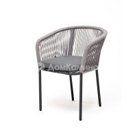 Стул из роупа 4SIS Марсель Цвет: темно-серый, светло-серый