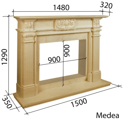 Мраморный портал Medea