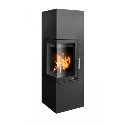 Печь-камин ABX Dover I (черная сталь)