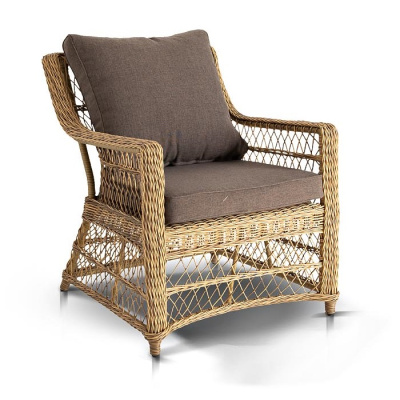 Кресло 4SIS Гранд Латте Цвет: соломенный