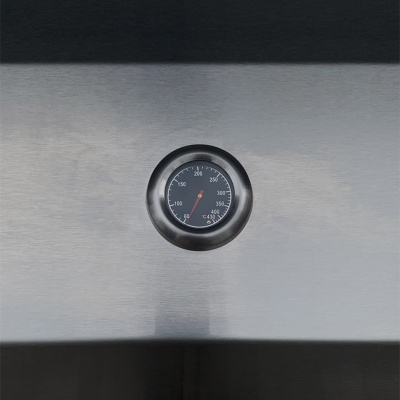 Газовый гриль B-Fire Kutuzov 4 (2 столика + тележка 70 см.), нерж. сталь