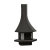 Угловой камин Bordelet Julietta 985