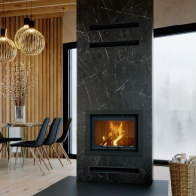 Топка Defro Home Intra SM G Slim, 6кВт, 611/481мм, гильотина
