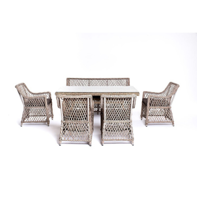 Обеденная группа 4SIS Катания на 6 персон Цвет: бежевый Обеденная группа 4SIS Катания на 6 персон Цвет: бежевый