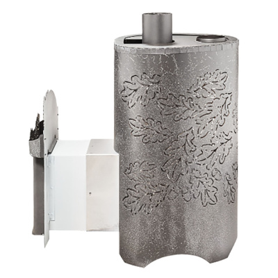 Дровяная печь Ферингер Мини ПФ в кожухе Дуб, до 18 м³