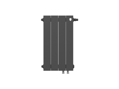 Радиатор Royal Thermo PianoForte 500 /Noir Sable - 4 секц. VDR