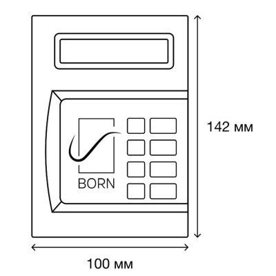 Пульт управления BORN CP-mini 36
