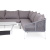 Модульная угловая лаунж-зона 4SIS Канны из роупа Цвет: светло-серый Модульная угловая лаунж-зона 4SIS Канны из роупа Цвет: светло-серый