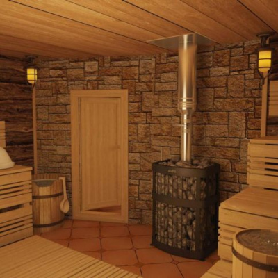 Банная печь Grill’D Fortuna 280G window black Банная печь Grill’D Fortuna 280G window black