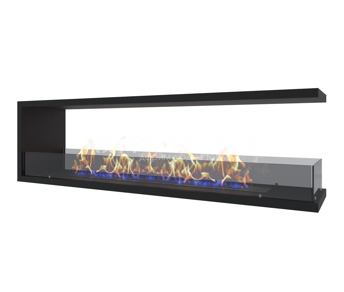 Торцевой биокамин Firebox 1600