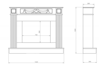 Мраморный портал Washington