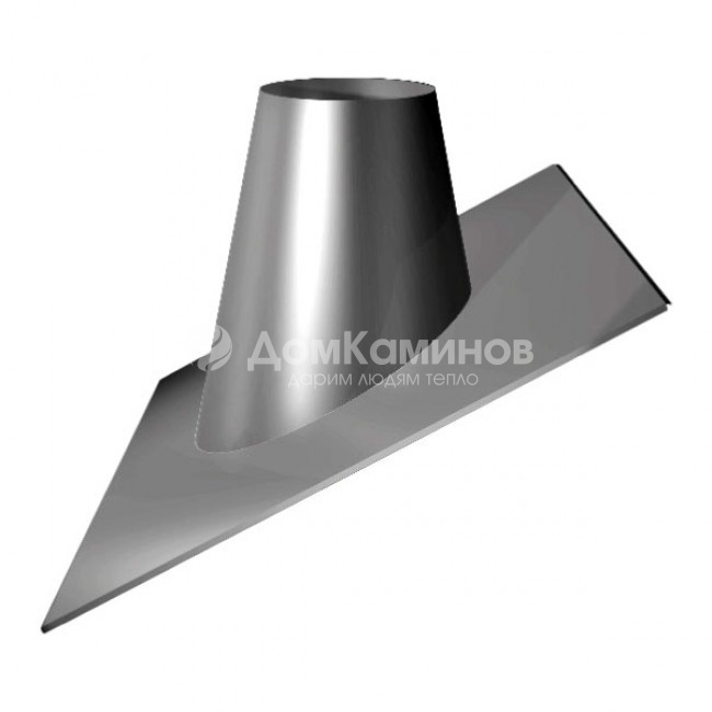 Кровельный элемент Вулкан 33°-45° на трубу V50R D250/350, нерж 304