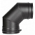 Отвод 90 град. д. 130 PM25 (Чер.)